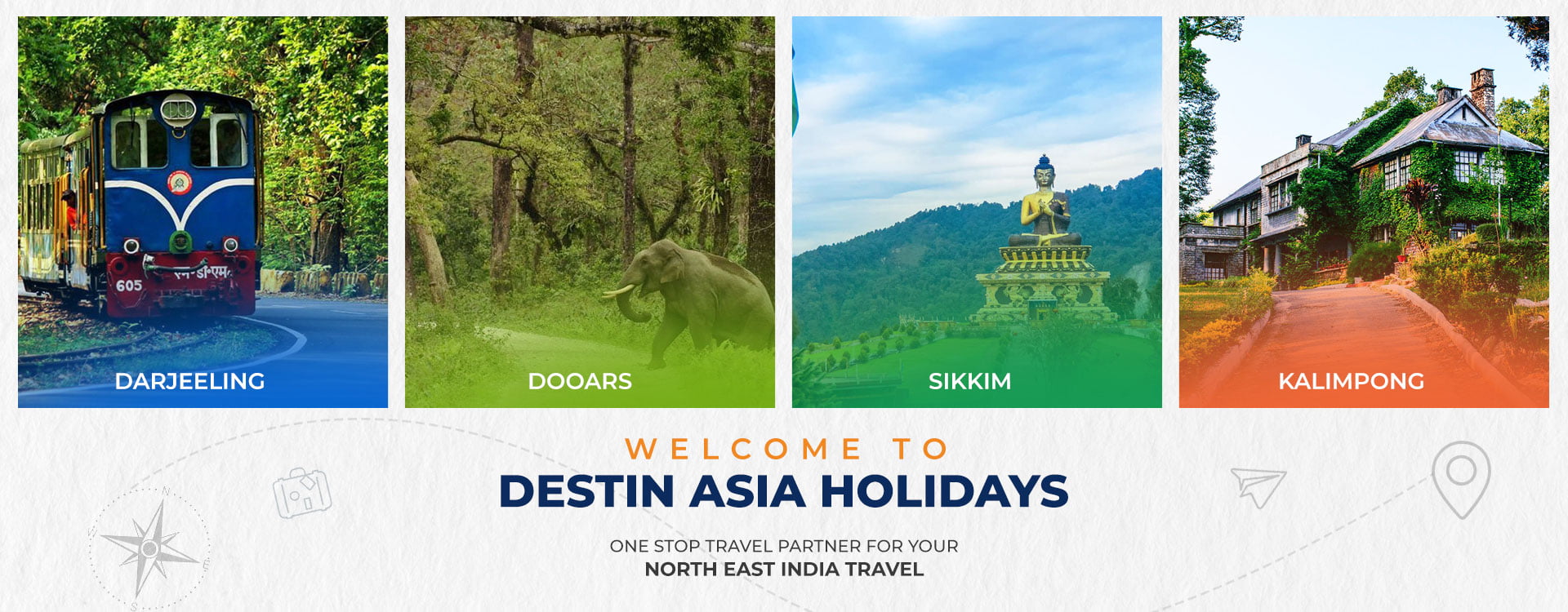 Plan your holiday. Destin Asia Holidays will make it perfect